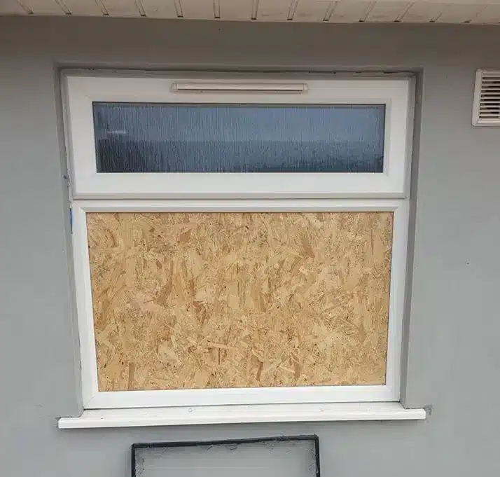 Emergency Window and Door Boarding